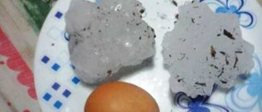 Cay&oacute; piedra en General Alvear y puede granizar en San Rafael