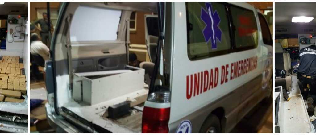 Misiones: encontraron una narcoambulancia con 250 kilos de cannabis