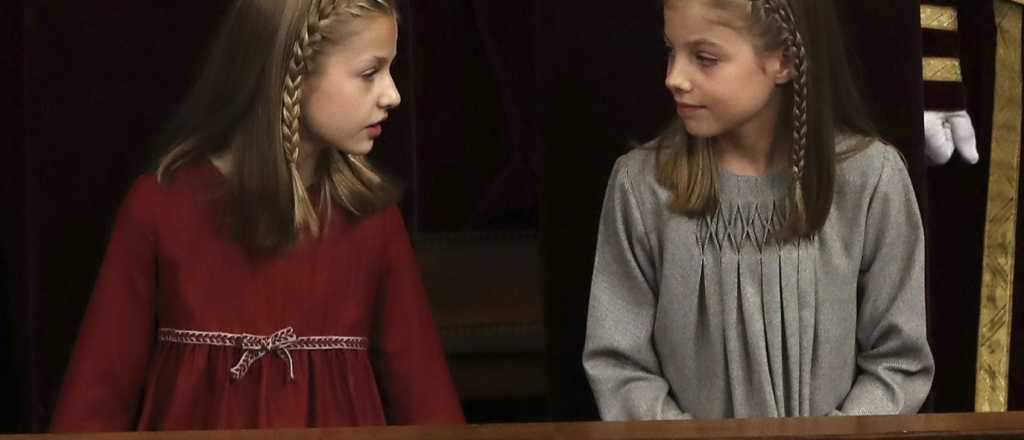 Las princesas Leonor y Sof&iacute;a de Espa&ntilde;a se robaron todas las miradas