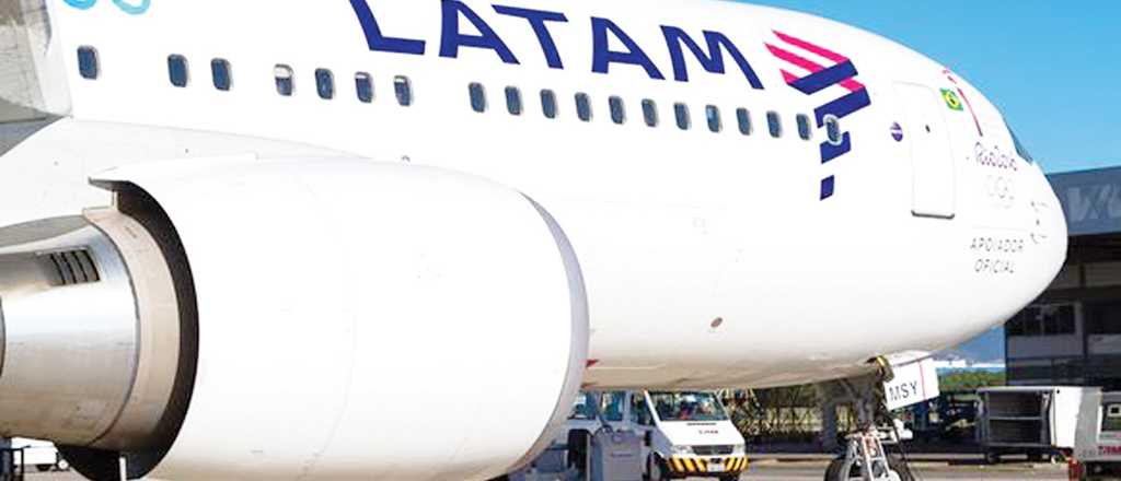 Un vuelo de Latam a Mendoza demorado por medidas gremiales