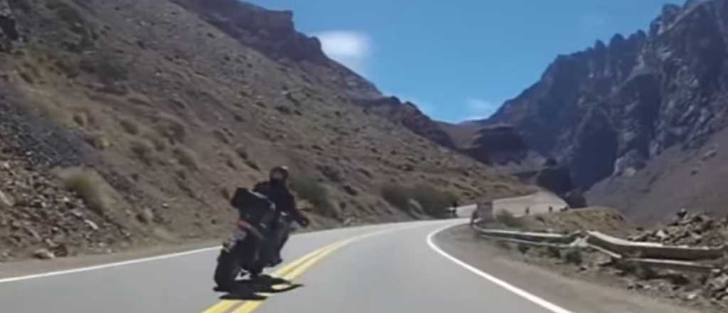 Video: un espectacular viaje en moto por Mendoza