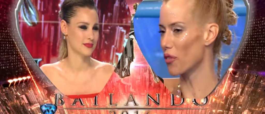 Escándalo en el Bailando: Pampita, llorando, se cruzó fuerte con Tinelli