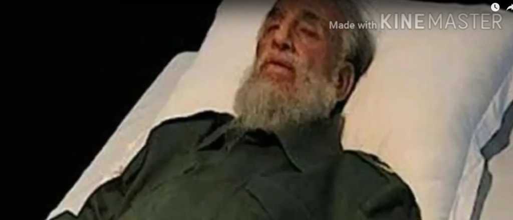Se viralizó la imagen del supuesto cadáver de Castro