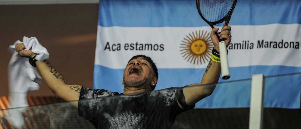 La envidia de todos: el regalo de Del Potro a Maradona