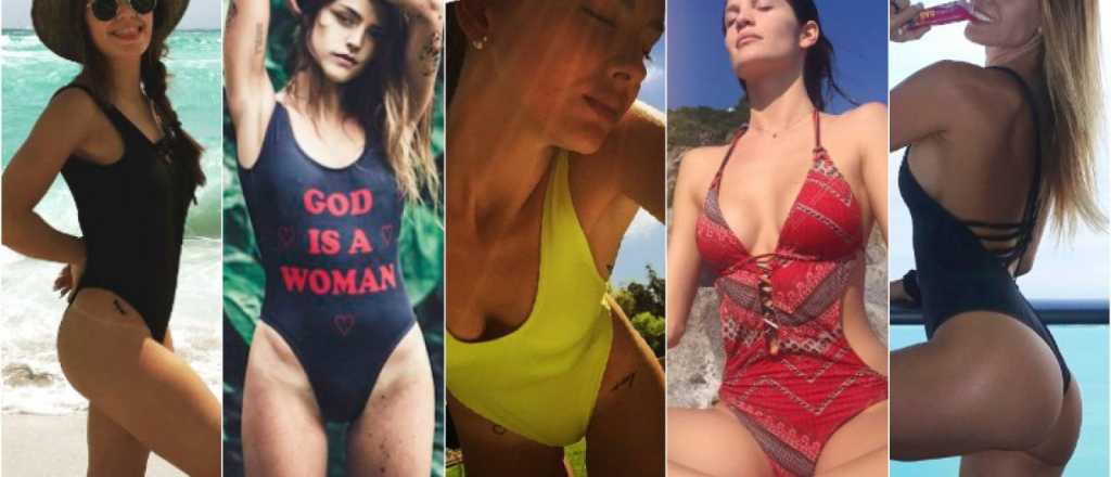 Las famosas m&aacute;s hermosas del pa&iacute;s se animan a la malla enteriza