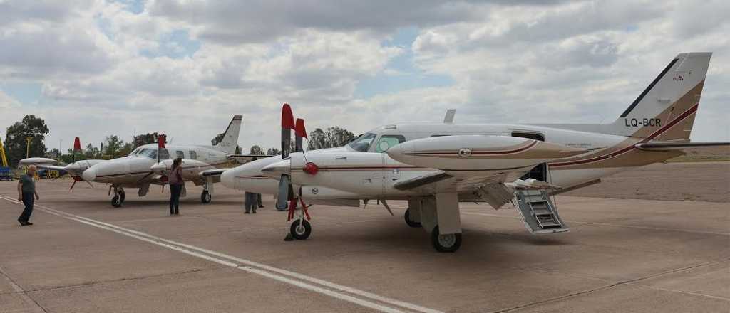 Tres aviones trabajaron en la lucha antigranizo en el Gran Mendoza