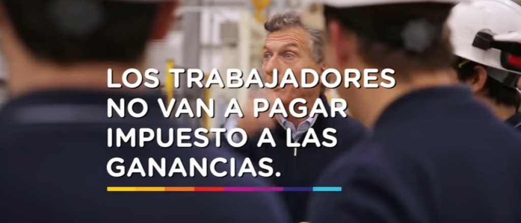Video: el día que Macri prometió que eliminaría el Impuesto a las Ganancias
