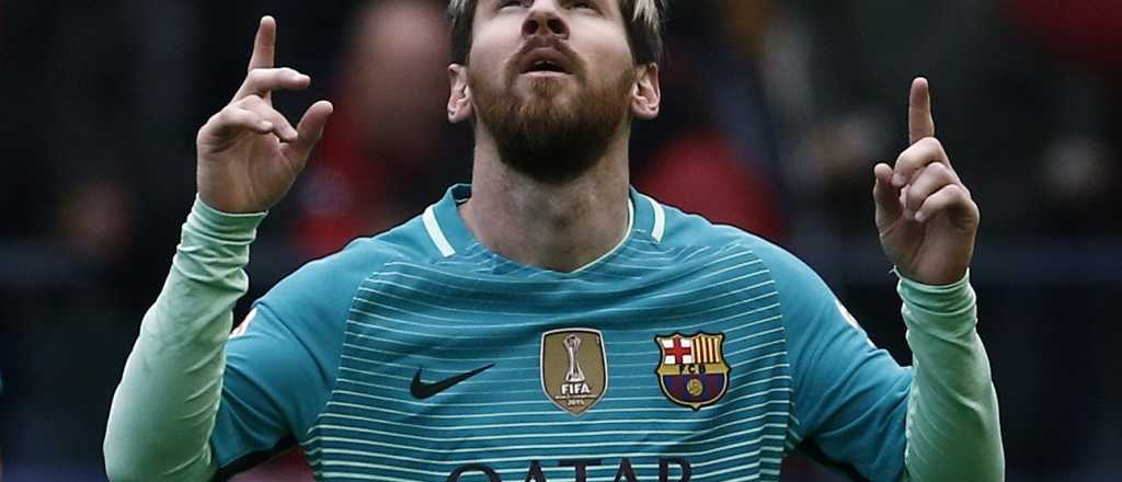 Messi donó más de 4 millones para reconstruir un polideportivo