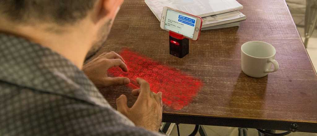 iKeybo, el teclado laser virtual para escribir desde tu Smartphone