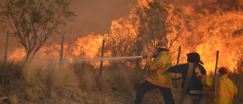 Nuevos focos de incendio afectan a La Pampa
