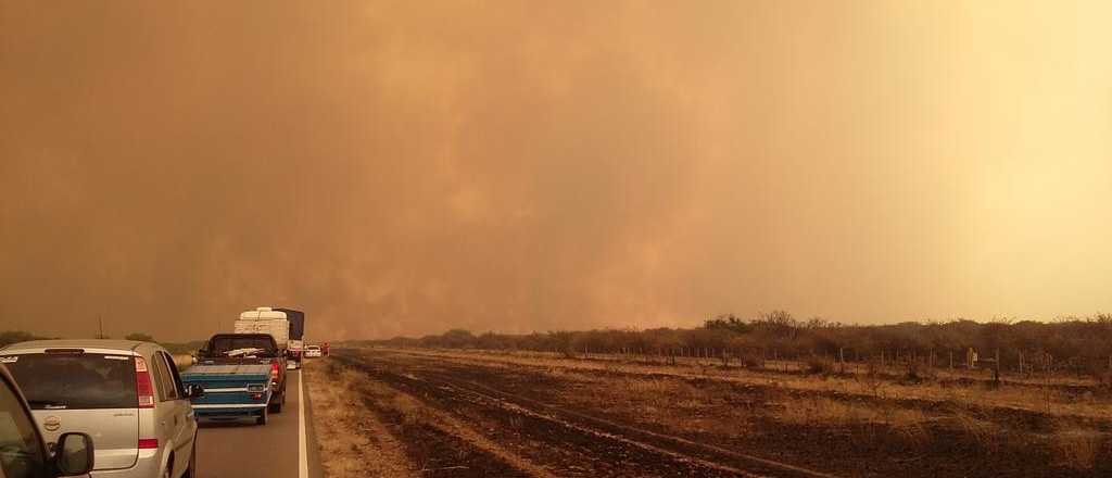El incendio en la Pampa está contenido, afirman desde el Gobierno