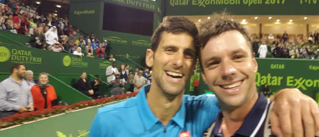 La respuesta de Djokovic a la selfie con un argentino