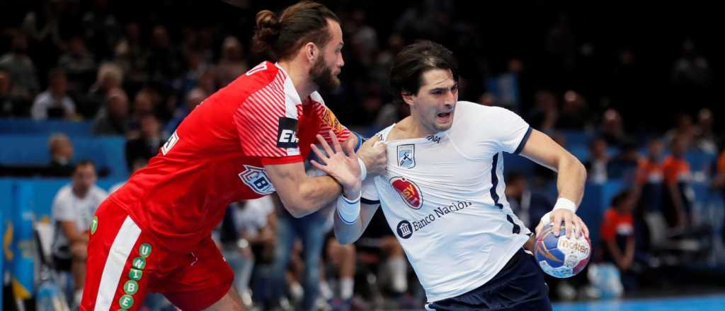 Argentina debutó en el Mundial de Handball con una derrota