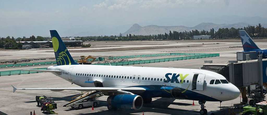 Sky se llamó a silencio luego del incidente con el avión en Mendoza