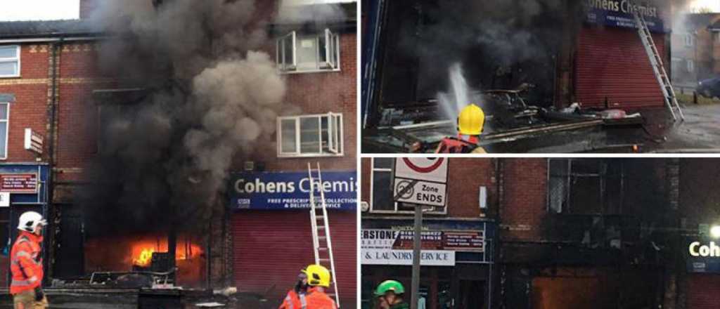 Explosión en un café en Manchester