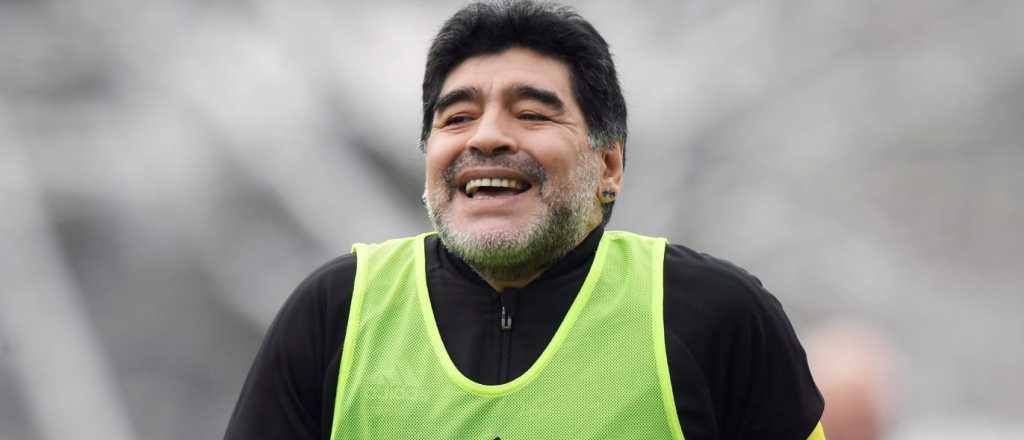 Maradona emocionó a los napolitanos con una frase