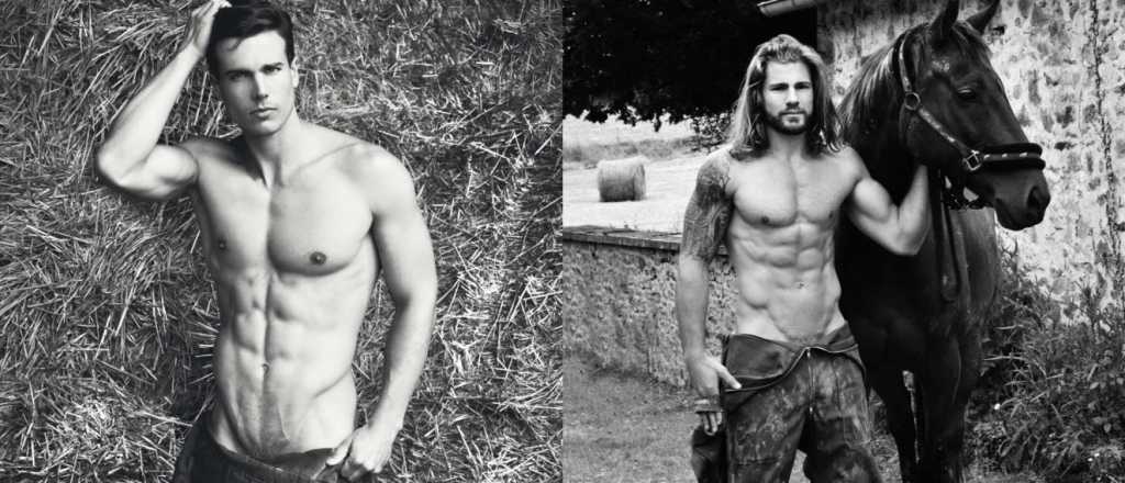 El calendario con hombres que aplauden las mujeres