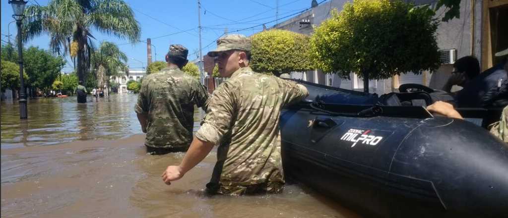 Confirmaron un muerto por inundaciones en Buenos Aires