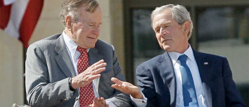Hospitalizaron a George Bush padre a los 92 años