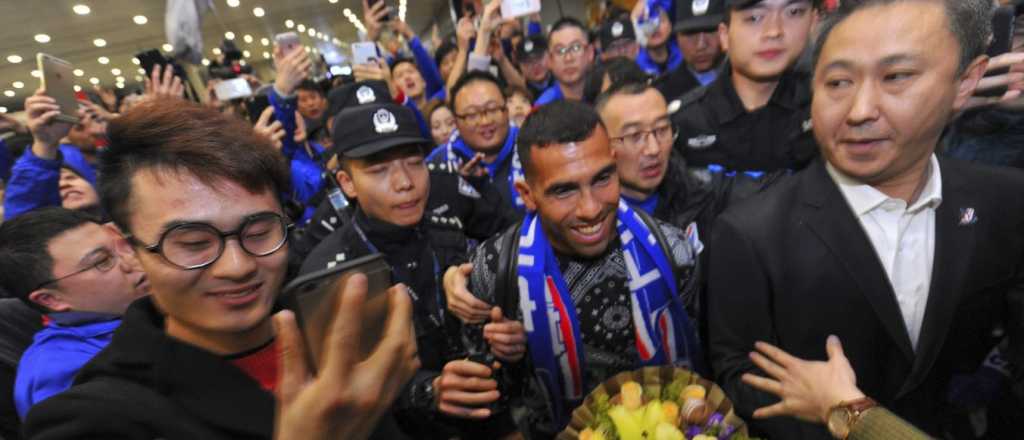 Se viene la "Ley Tevez" por los sueldos del f&uacute;tbol chino