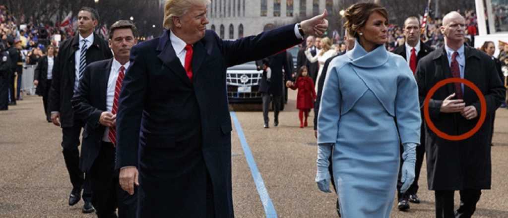 La ins&oacute;lita estrategia de los guardaespaldas de Trump