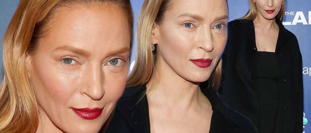 Dos aclaraciones sobre la "nueva cara" de Uma Thurman
