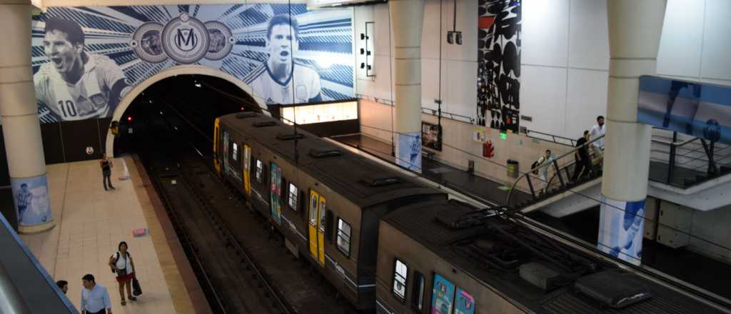 ¿Conocés la estación de subte que homenaje a Lio Messi?