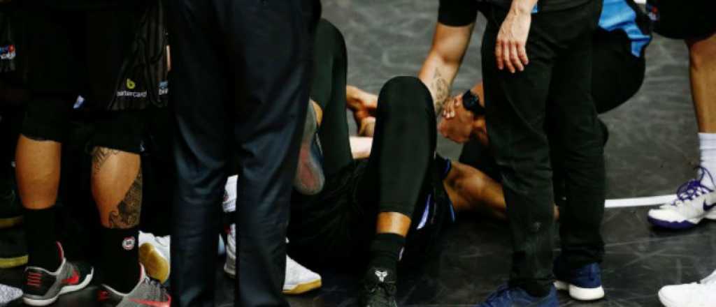 Impresionante: le dieron un golpe y se le salió el ojo