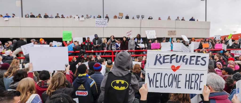 Protestas masivas en EE.UU. por el decreto migratorio de Trump