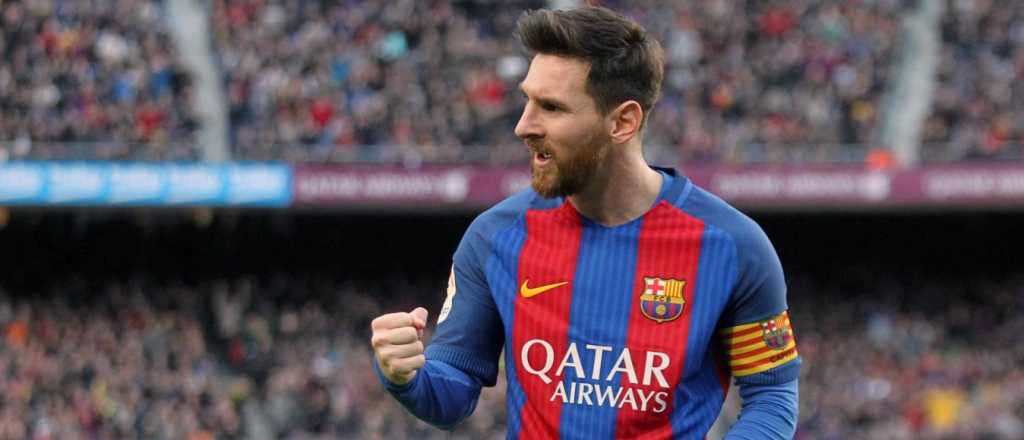 Otro gol de tiro libre de Messi y triunfo del Barcelona