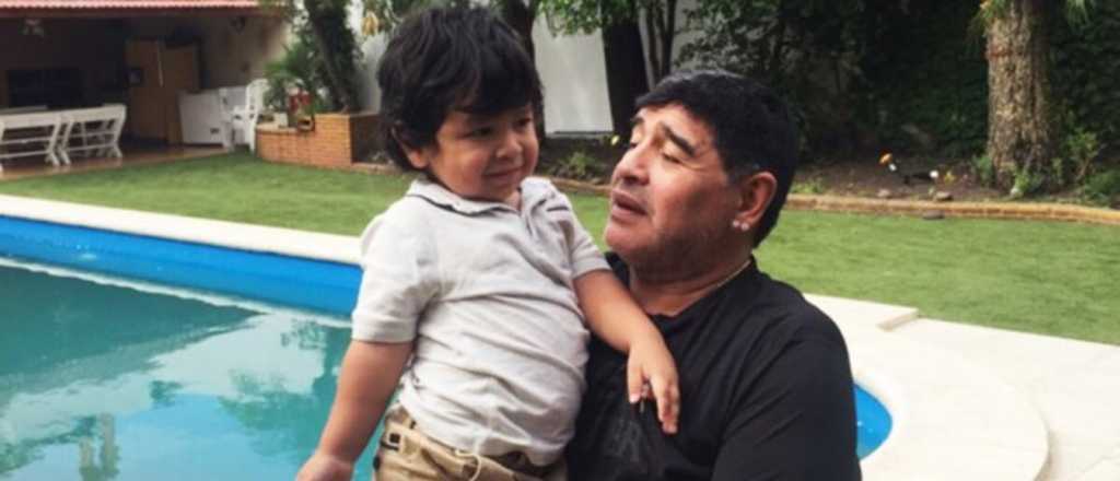Verónica Ojeda está furiosa porque Maradona faltó a la visita con su hijo 