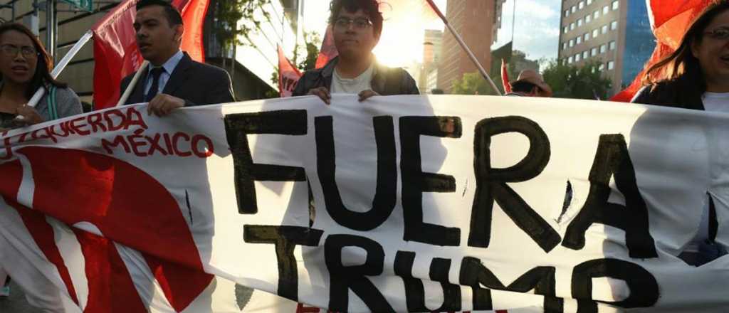 México marchó contra Donald Trump