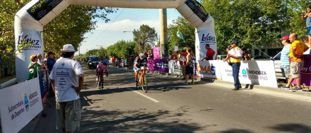 Dotti voló en la sexta etapa de la Vuelta de Mendoza