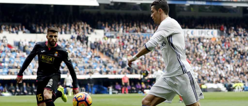 Ronaldo imitó el lujito más famoso de Ronaldinho