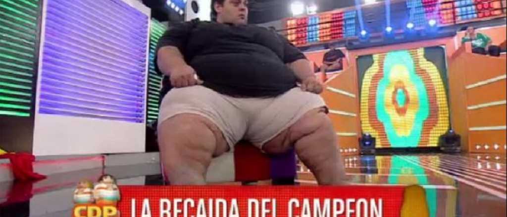 Tremendo: así esta el primer campeón de "Cuestión de Peso"