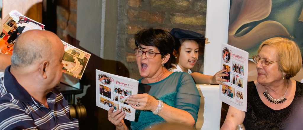 Los novios que sorprendieron a sus invitados