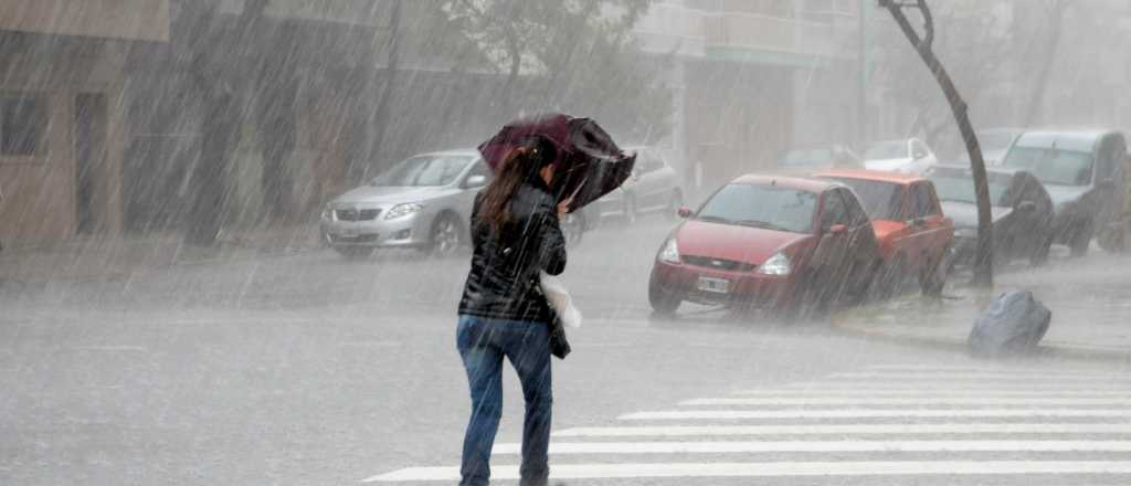 Alerta por lluvias y tormentas intensas en Mendoza y otras provincias