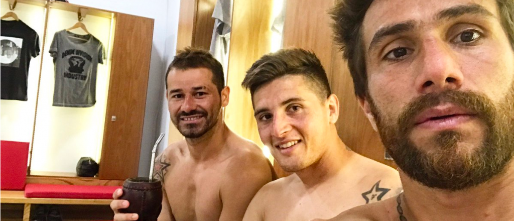 El &iquest;descuido? de un jugador de River en una foto &iacute;ntima