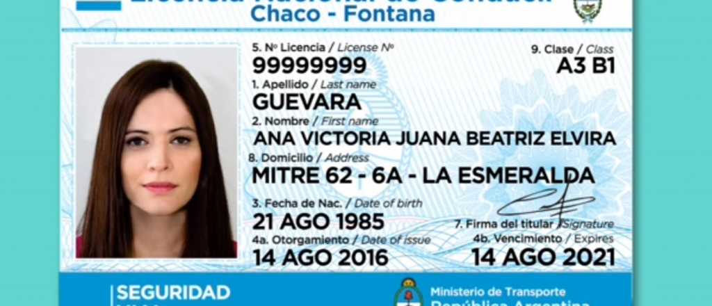 La nueva licencia de conducir no sirve para manejar en el exterior