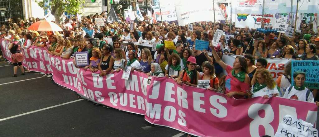 Marcharon en todo el país por el Día Internacional de la Mujeres