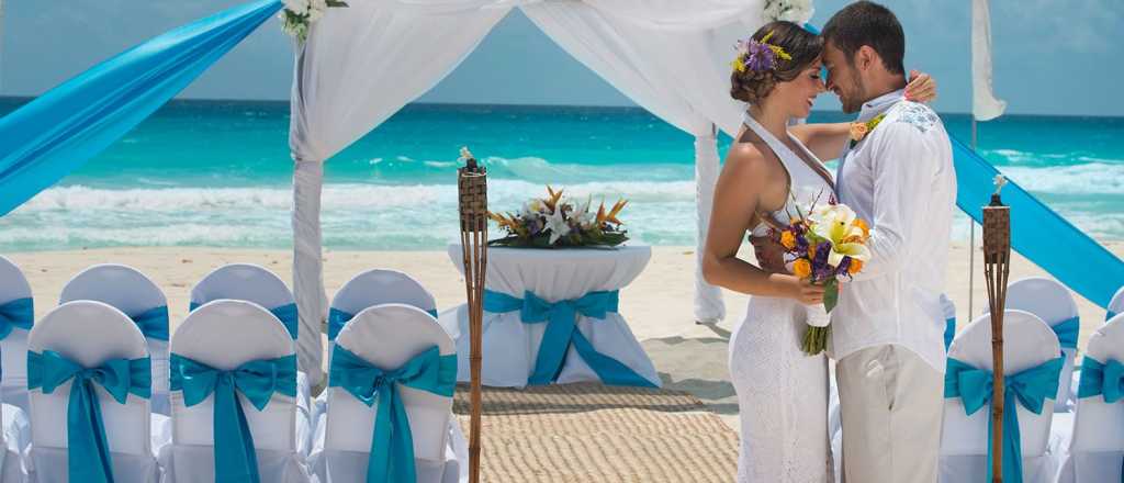 Nuevo fenómeno: casamientos y fiestas son más económicas en el Caribe 