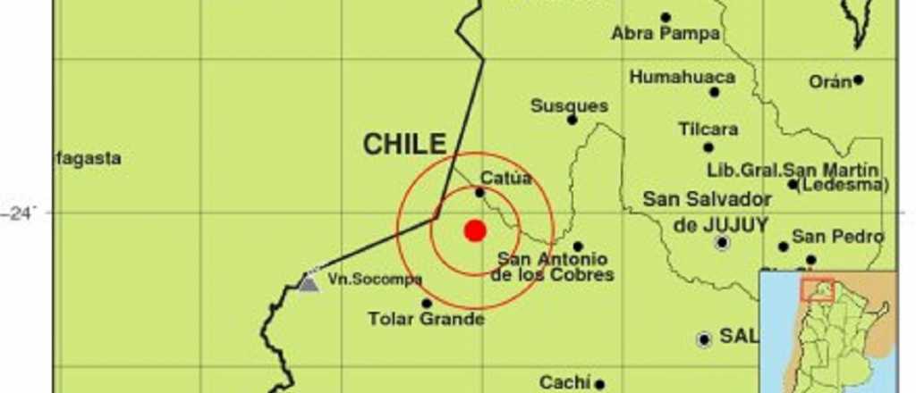 Se registró un fuerte sismo en Salta