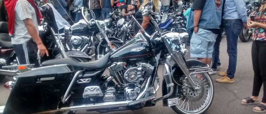 Los fanáticos de Harley Davidson se reunieron en Mendoza