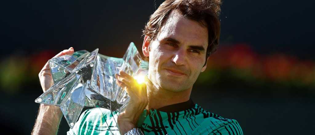 Federer se consagró en Indian Wells y sigue haciendo historia
