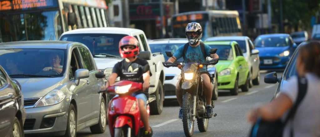 Cordoba: buscan prohibir el ingreso de motos al centro en hora pico