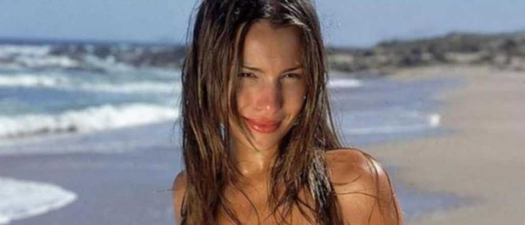 Pampita, irreconocible en una foto de 1994
