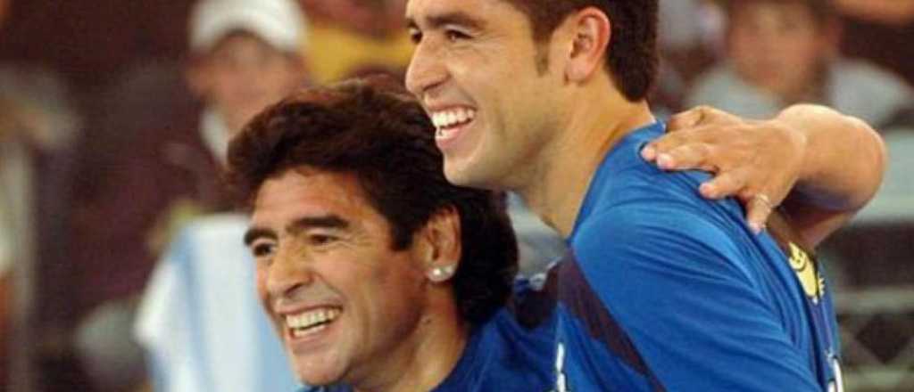 Ahora Maradona apuntó contra Riquelme, a quien criticó con dureza