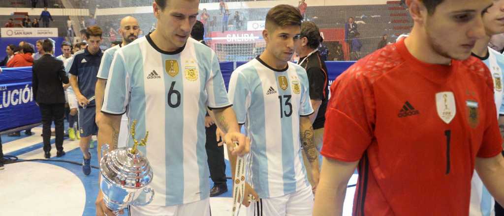 Argentina perdió con Brasil la final de la Copa América de Futsal
