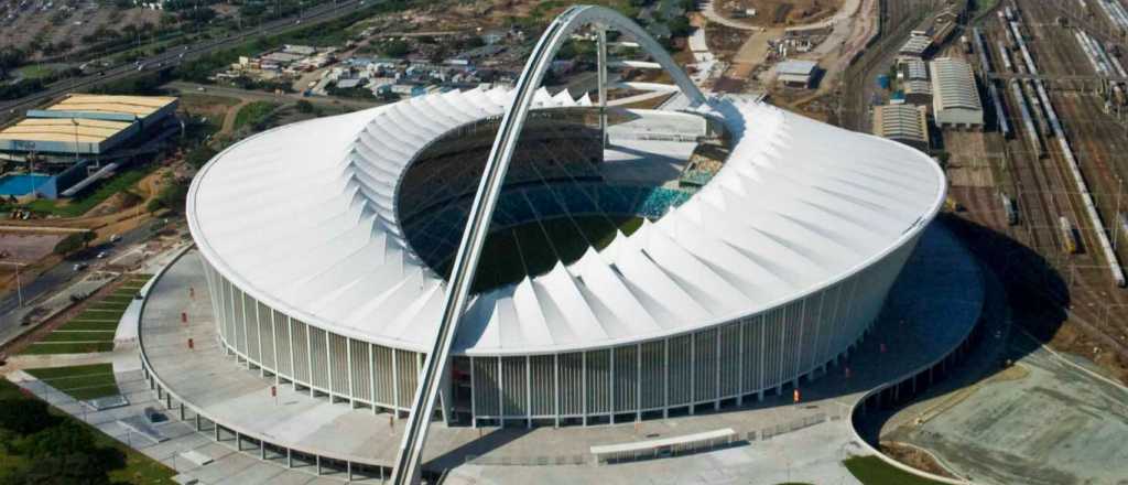 Era un estadio mundialista y hoy es el columpio m&aacute;s grande del mundo