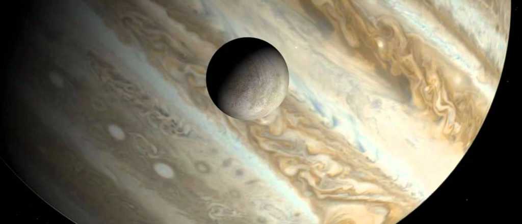 La Nasa encontró agua en las lunas de Júpiter, estudian formas de vida